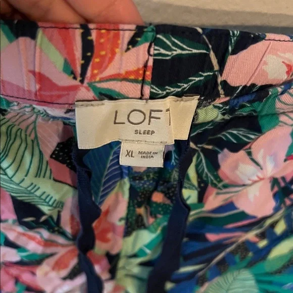 LOFT Floral Pajama Set - Picture 4 of 9